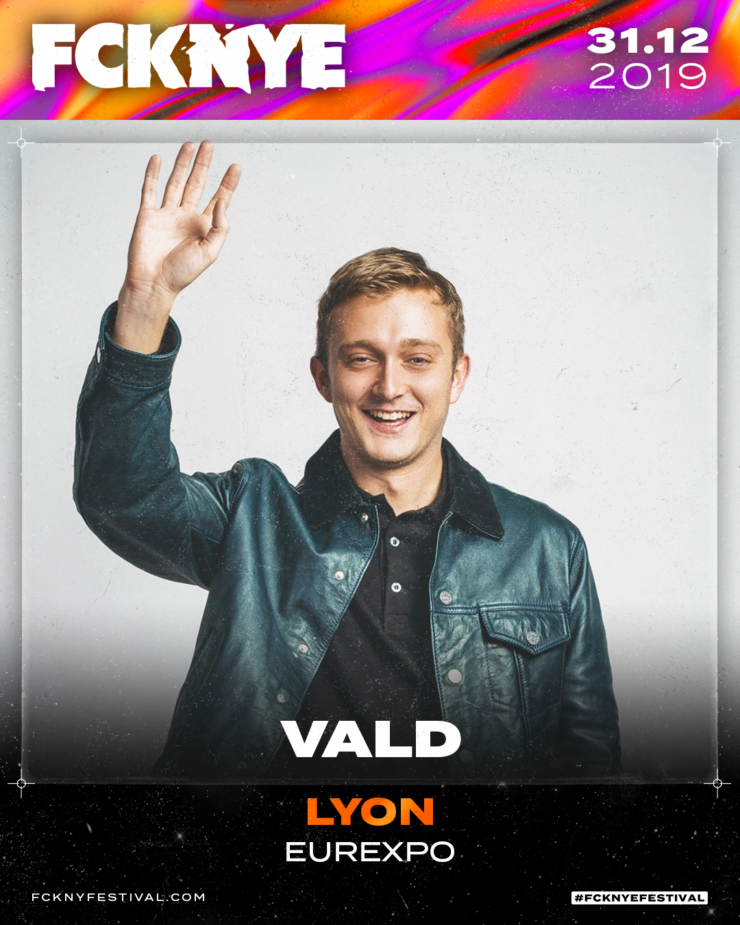 Vald en concert à Lyon