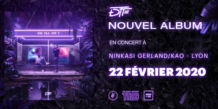 DTF en concert au Ninkai Gerlan / Kao Lyon 2020.