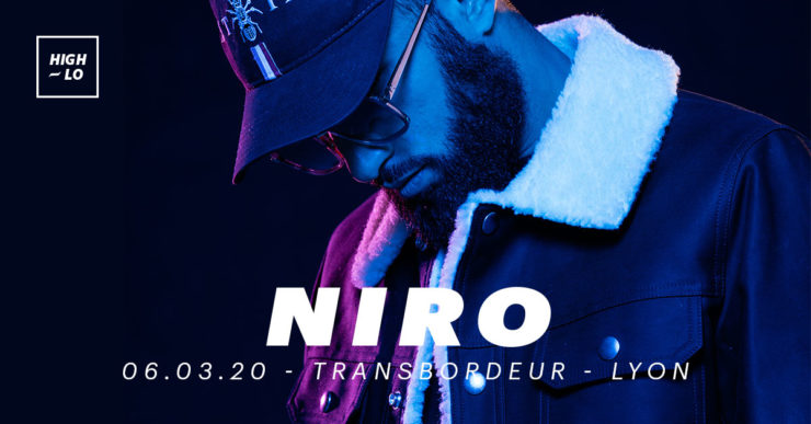Niro en concert au Transbordeur Lyon. High-lo rap