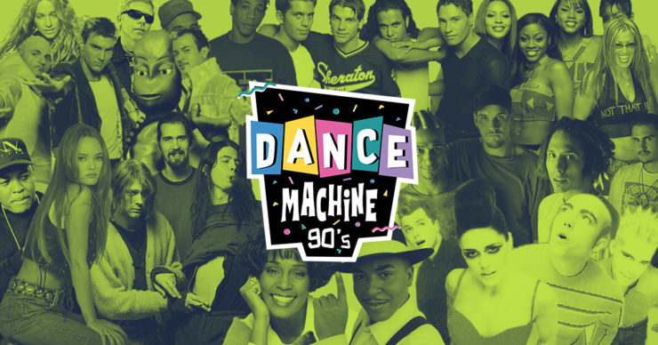 Soirée Dance Machine 90's années 90 à La Plateforme Lyon.