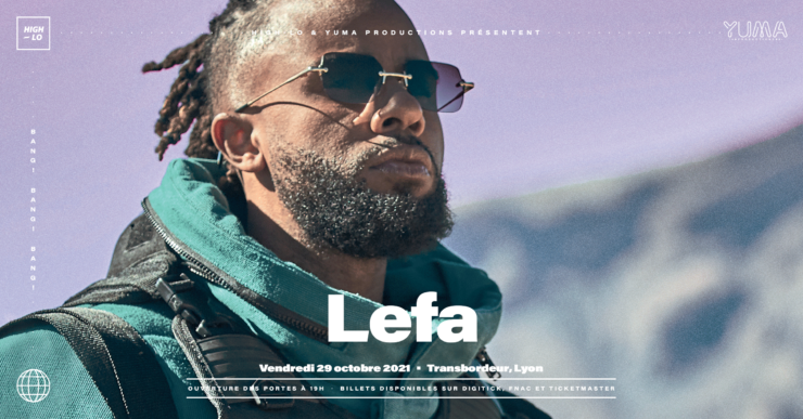 Lefa en concert à Lyon octobre 2021, High-lo rap Totaal Rez Transbordeur Villeurbanne