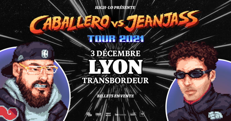 Caballero & JeanJass en concert à Lyon Transbordeur décembre 2021 High-lo rap rappeur Totaal Rez