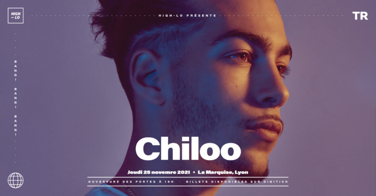 Chiloo en concert à la Marquise Lyon le 25 novembre 2021 High-lo rap rappeur Totaal Rez