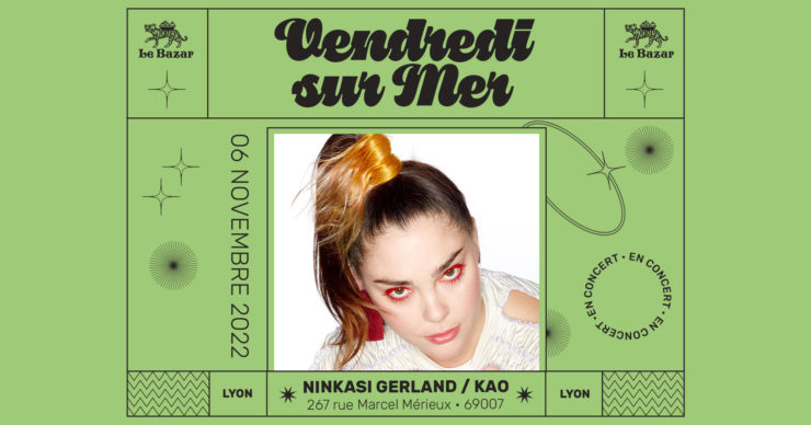 Vendredi sur Mer Ninkasi Kao 6 novembre 2022 concert Lyon Le Bazar Totaal Rez