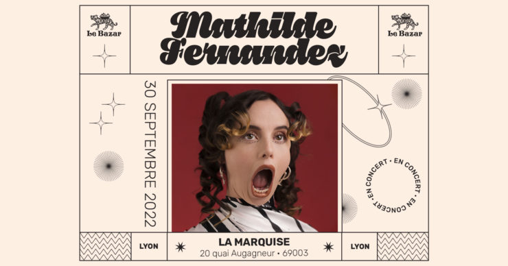 Mathilde Fernandez concert Lyon septembre 2022 Le Bazar Totaal Rez