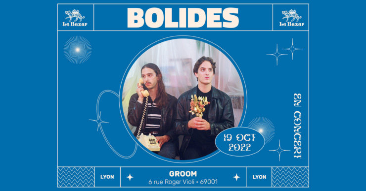 Bolides concert Lyon Groom 2022 Le Bazar Totaal Rez