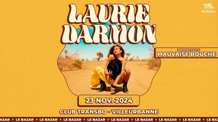 Laurie Darmon en concert au Club Transbo Lyon Villeurbanne Transbordeur Mauvaise Bouche concert pop billetterie places tickets novembre 2024