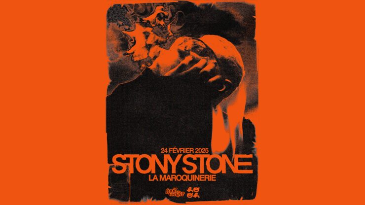 Stony Stone concet rap Paris maroquinerie billetterie 2025 Hooh Agency