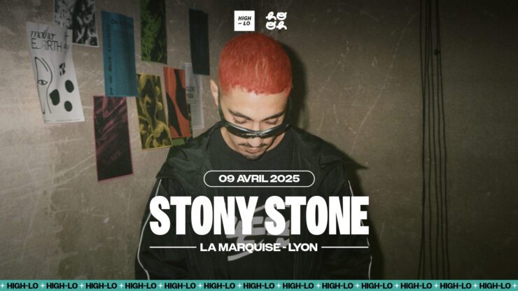 Stony Stone en concert à Lyon La Marqusie concert rap High-lo Hooh agency Totaal Rez 9 avril 2025 acheter des places billetterie réserver billets meilleurs concerts lyon 2025