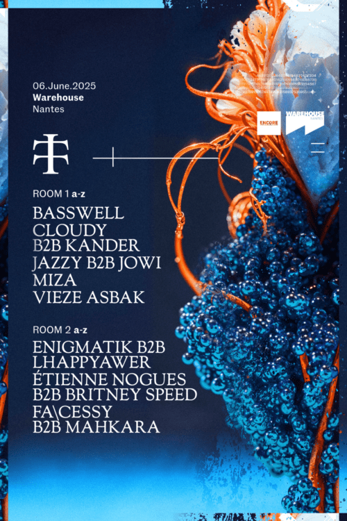 Soirée Teletech x Encoreau Warehouse Nantes : Billetterie et agenda disponible