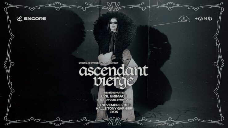 Concert d'ascendant vierge à la halle tony garnier Lyon : Billetterie et agenda disponible 21 novembre 2025 paul seul mathilde fernandez Ascendant Vierge en concert à Lyon agenda des concerts lyon