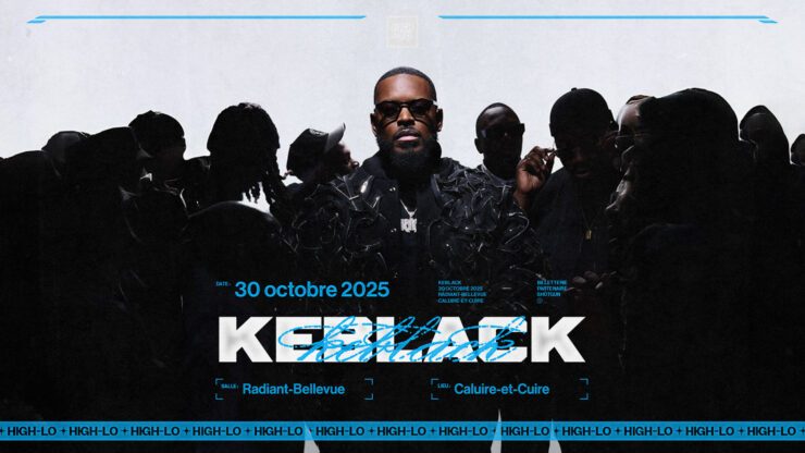 Keblack en concert au Radiant-Bellevue à Lyon. Agenda des concerts à Lyon