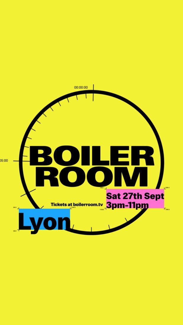 Boiler Room Lyon soirée techno lyon septembre 2025 reserver tickets