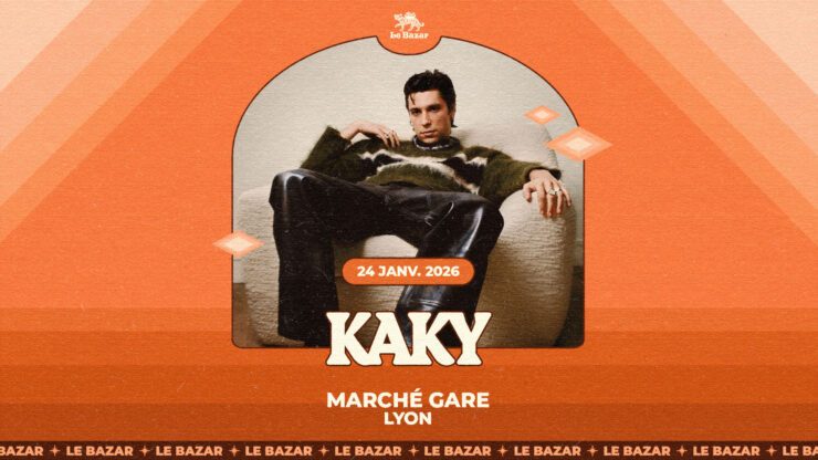 Kaky en concert à La Marquise Lyon, Le Bazar : agenda et billetterie 24 janvier 2026 chanson pop indie rock folk réserver billets tickets Totaal Rez concerts à lyon