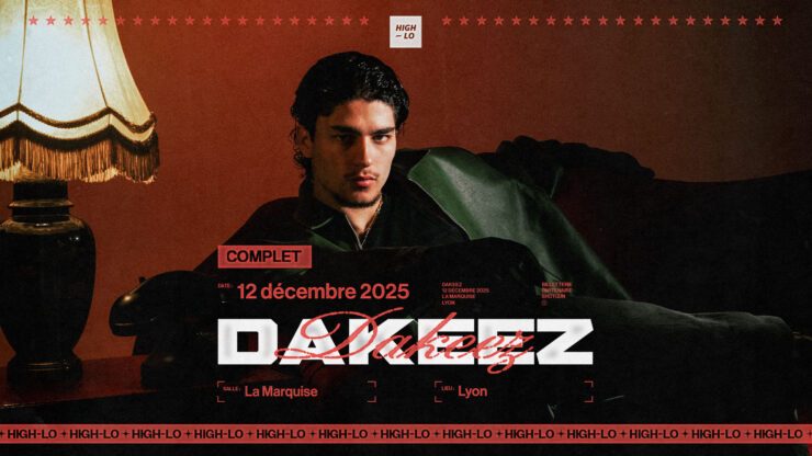 DAKEEZ en concert le 12 décembre à La Marquise Lyon. Tous nos concerts rap High-lo sur Totaal Rez, DAKEEZ agendas et billetterie.