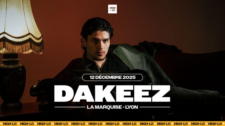 DAKEEZ en concert le 12 décembre à La Marquise Lyon. Tous nos concerts rap High-lo sur Totaal Rez, DAKEEZ agendas et billetterie.