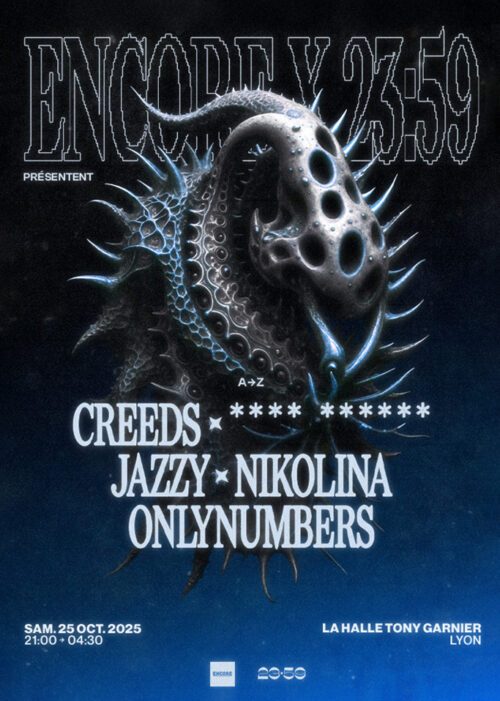 Soirée Encore x 2359 Lyon : soirée techno Lyon . 25 Octobre 2025 reserver tickets