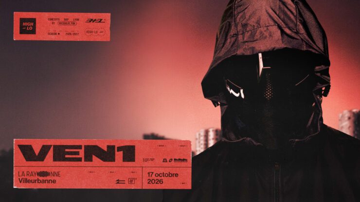 VEN1 en concert le 25 Octobre 2025 à la Rayonne, à Lyon. Tous nos concerts rap High-lo sur Totaal Rez, agendas et billetterie.