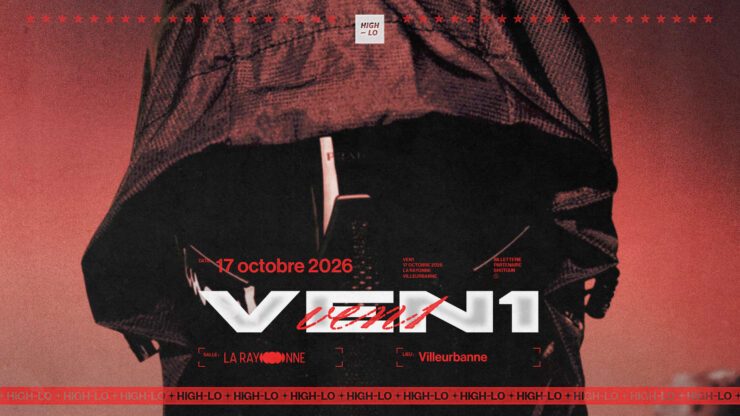 VEN1 en concert le 25 Octobre 2025 à la Rayonne, à Lyon. Tous nos concerts rap High-lo sur Totaal Rez, agendas et billetterie.