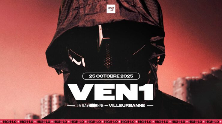 VEN1 en concert le 25 Octobre 2025 à la Rayonne, à Lyon. Tous nos concerts rap High-lo sur Totaal Rez, agendas et billetterie.