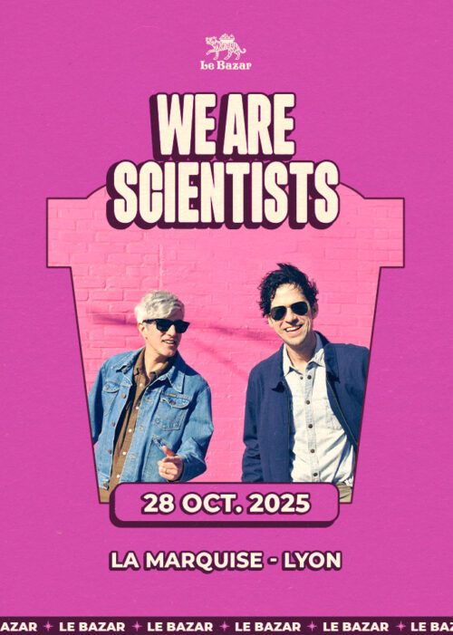 We are Scientists indie rock post punk, en concert à la marquise lyon le 28 octobre 2025 Concert Chanson Pop Rock avec Le Bazar : agenda et billetterie, tickets Totaal Rez, les concerts à lyon.