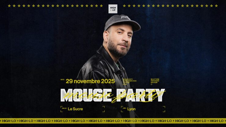 Le Mouse Party de passage à Lyon : Rendez-vous le 29 novembre 2025 au Sucre. Billetterie sur Shotgun
