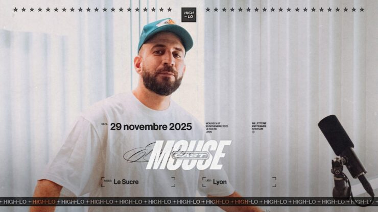 Le MouseCast de passage à Lyon : Rendez-vous le 29 novembre 2025 au Sucre. Billetterie sur Shotgun
