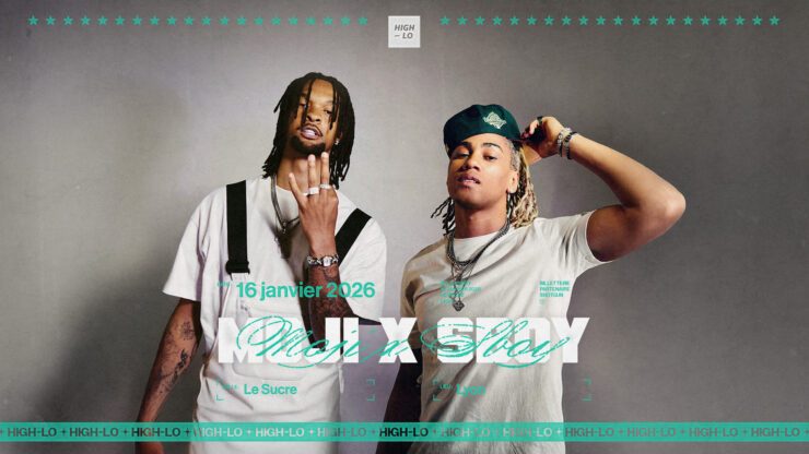 Moji x Sboy en concert au Sucre Lyon, High-lo : agenda et billetterie