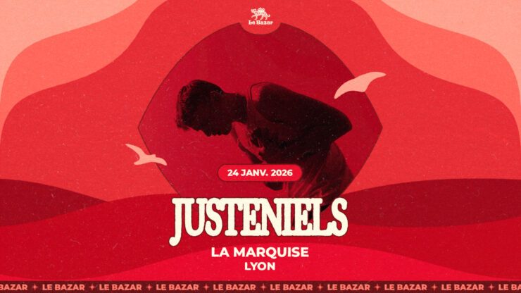 Justeniels en concert à La Marquise le 24 janvier 2026 : Billetterie disponible sur shotgun
