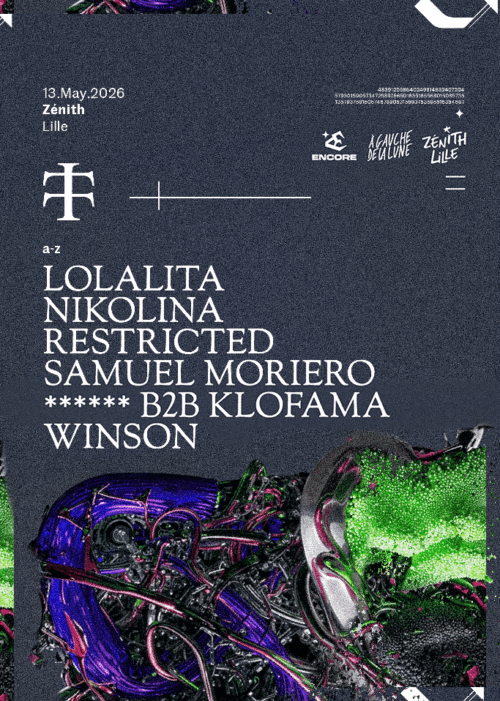 Teletech débarque à Lille pour une soirée techno au Zenith : Billetterie disponible sur shotgun. Un évènement présenté par Encore et Teletech