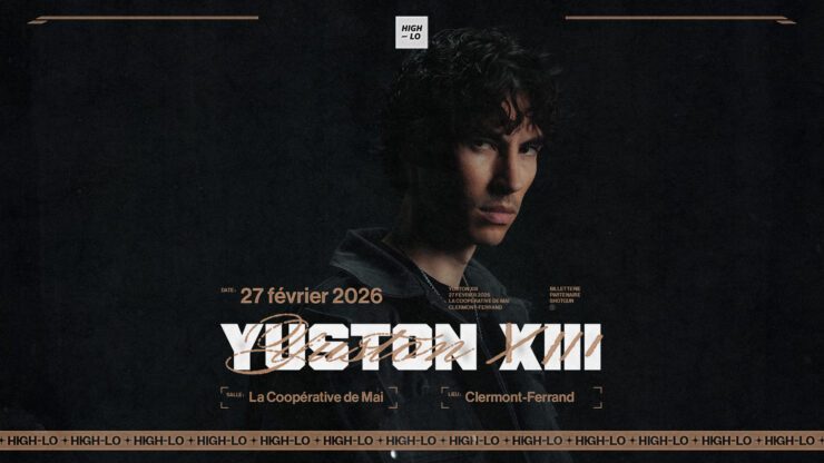 YUSTON XIII en concert le 27 février à La Coopérative de Mai à Clermont-Ferrand. Tous nos concerts rap High-lo sur Totaal Rez, YUSTON XIII agendas et billetterie.