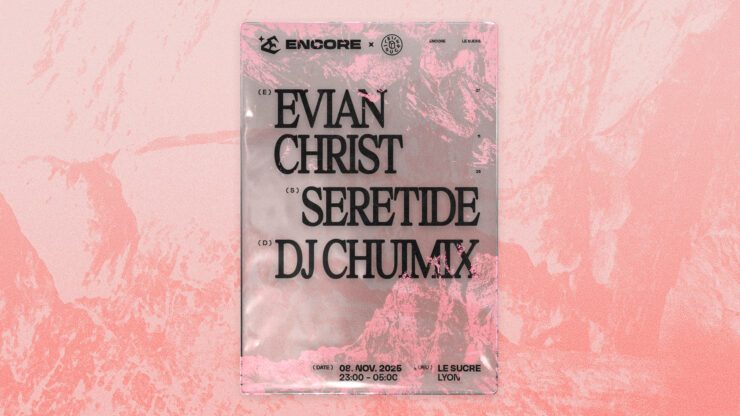 Evian Christ en soirée à Lyon, le Sucre le 8 novembre. Billetterie disponible sur shotgun
