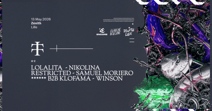 Teletech débarque à Lille pour une soirée techno au Zenith : Billetterie disponible sur shotgun. Un évènement présenté par Encore et Teletech