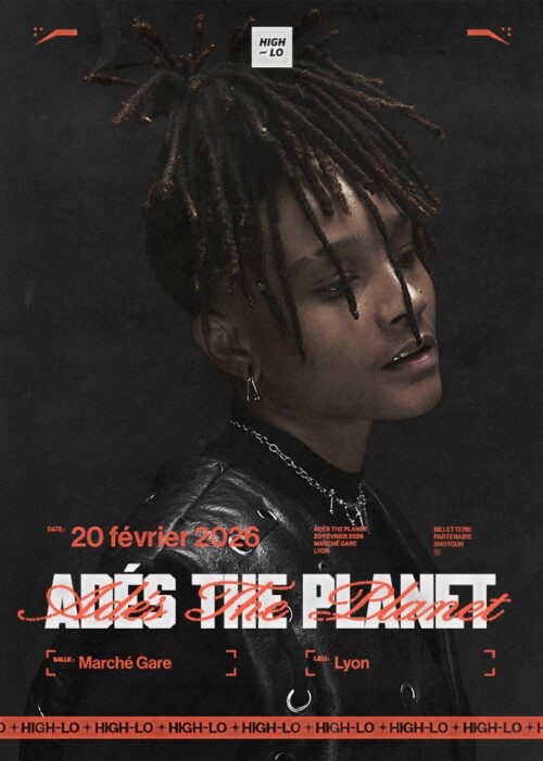 ADES THE PLANET en concert au Marché Gare à Lyon le 20 février 2026 : billetterie sur shotgun