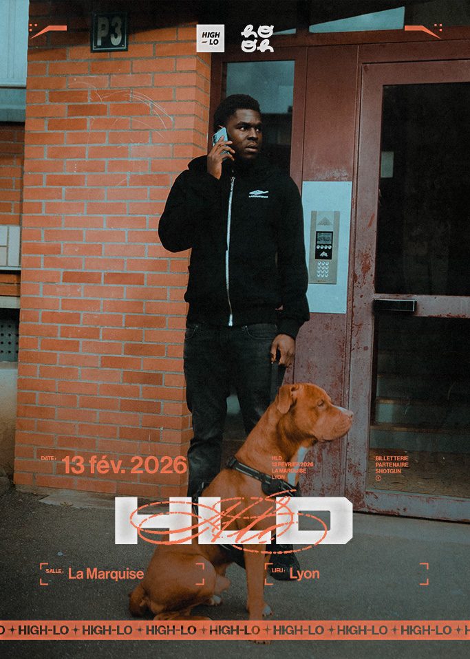 HLD H LA Drogue en concert à La Marquise Lyon rap Agenda billetterie tickets reserver Hooh Agency High-lo