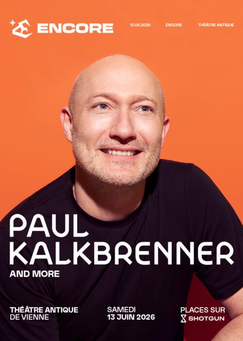 Paul Kalkbrenner en concert à Lyon Vienne Théâtre Antique de Vienne - 13 juin 2026 - billetterie - tickets - electro musiques électroniques techno