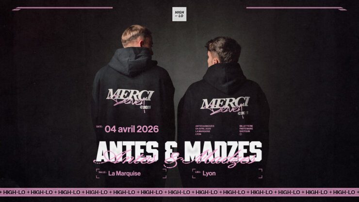 Antes & Madzes en concert La Marquise, Lyon le 04 avril 2026. Un concert présenté par High-lo, billetterie disponible sur Shotgun
