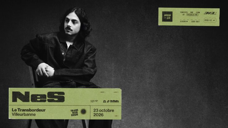 NeS en concert Rap le 23 octobre 2026 au Transbordeur à Lyon. Tous nos concerts rap High-lo sur Totaal Rez, agenda et billetterie, tickets, les concerts à lyon.