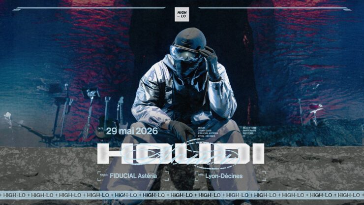 Houdi en concert à la FIDUCIAL Asteria Lyon le 29 mai 2026 Lyon High-lo : agenda et billetterie 29 mai 2026 rap new gen réserver billets tickets Totaal Rez concerts à lyon