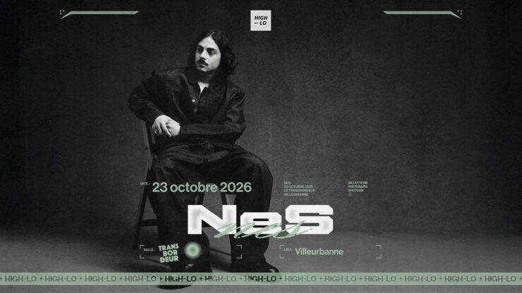 NeS en concert Rap le 23 octobre 2026 au Transbordeur à Lyon. Tous nos concerts rap High-lo sur Totaal Rez, agenda et billetterie, tickets, les concerts à lyon.