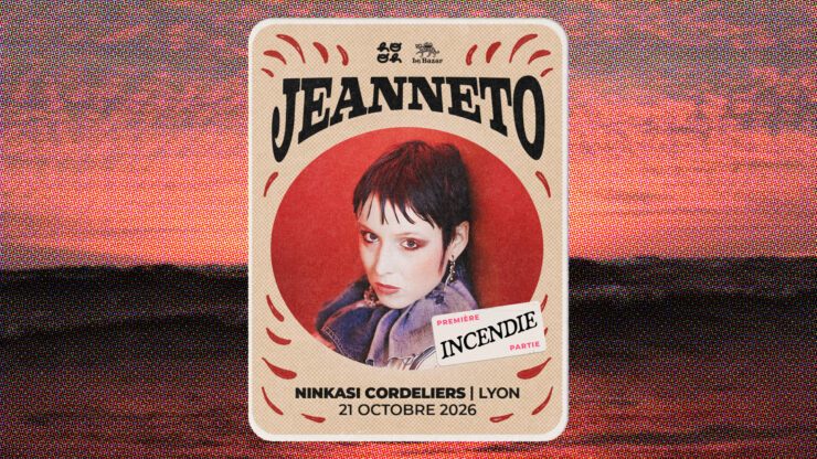 JEANNETO en concert à Lyon - Ninkasi Cordeliers - le 21 octobre 2026. Pop hyperpop Le Bazar : agenda et billetterie chanson pop réserver billets tickets Totaal Rez concerts à lyon