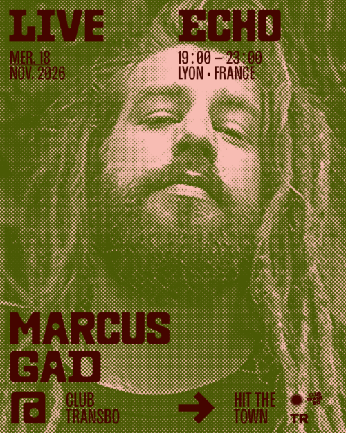 Live Echo : Marcus Gad en concert au Club Transbo, Villeurbanne. Concert reggae à Lyon.
