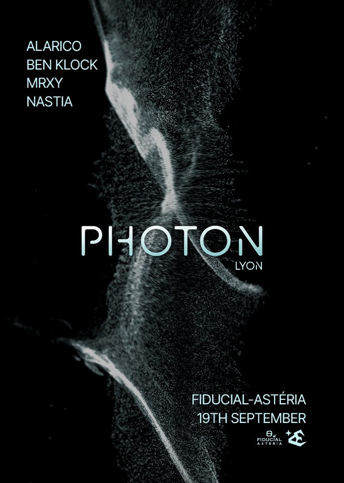 Photo débarque à Lyon avec Encore pour une soirée techno à la FIDUCIAL Astéria le 19 septembre 2026 : Ben Klock, Alarico, Nastia, MXRY Billetterie disponible sur shotgun. Un évènement présenté par Encore - agenda et billetterie disponible