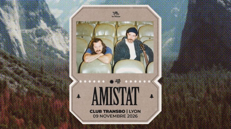 AMISTAT en concert à Lyon - Transbordeur Club Transbo - 9 novembre 2026 Villeurbanne . Electro Folk Pop rock alternatif Le Bazar : agenda et billetterie chanson pop réserver billets tickets Totaal Rez concerts à lyon