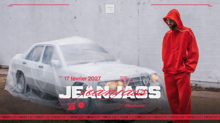 Jeanjass en concert Rap le 17 fevrier 2027 au Transbordeur Lyon. Tous nos concerts rap High-lo sur Totaal Rez, agenda et billetterie, tickets, les concerts à lyon.
