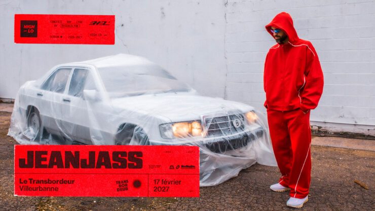 Jeanjass en concert Rap le 17 fevrier 2027 au Transbordeur Lyon. Tous nos concerts rap High-lo sur Totaal Rez, agenda et billetterie, tickets, les concerts à lyon.