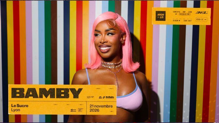 Bamby en concert Rap et dancehall le 21novembre 2026 au Sucre Lyon. Tous nos concerts rap High-lo sur Totaal Rez, agenda et billetterie, tickets, les concerts à lyon.
