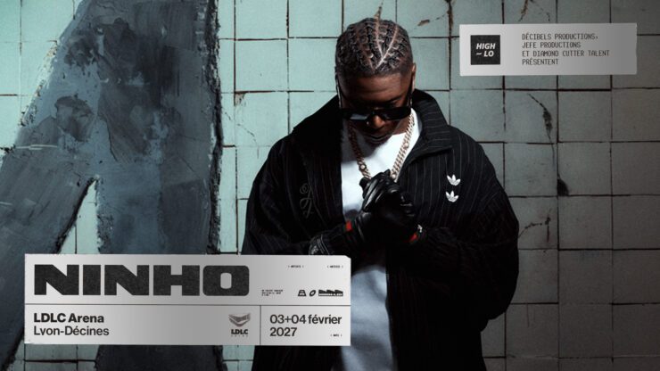 Ninho en concert Rap le 03 février 2027 à la LDLC ARENA Lyon. Tous nos concerts rap High-lo sur Totaal Rez, agenda et billetterie, tickets, les concerts à lyon.