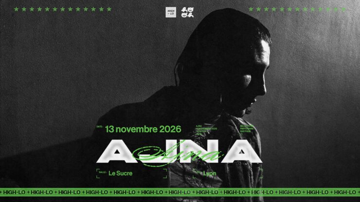 AJNA en concert Rap 13 novembre 2026 au Sucre Lyon. Tous nos concerts rap High-lo sur Totaal Rez, agenda et billetterie, tickets, les concerts à lyon.