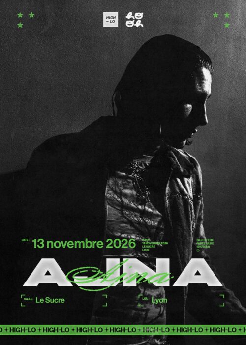 AJNA en concert Rap 13 novembre 2026 au Sucre Lyon. Tous nos concerts rap High-lo sur Totaal Rez, agenda et billetterie, tickets, les concerts à lyon.